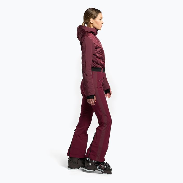 Women's ski suit Colmar maroon 2309 3