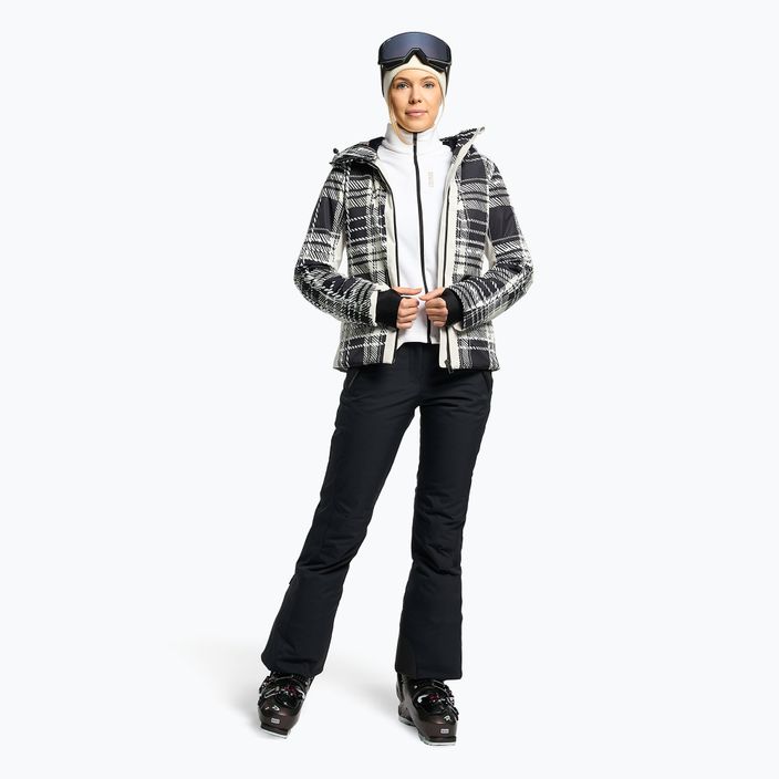 Women's ski jacket Colmar black and beige 2981 2