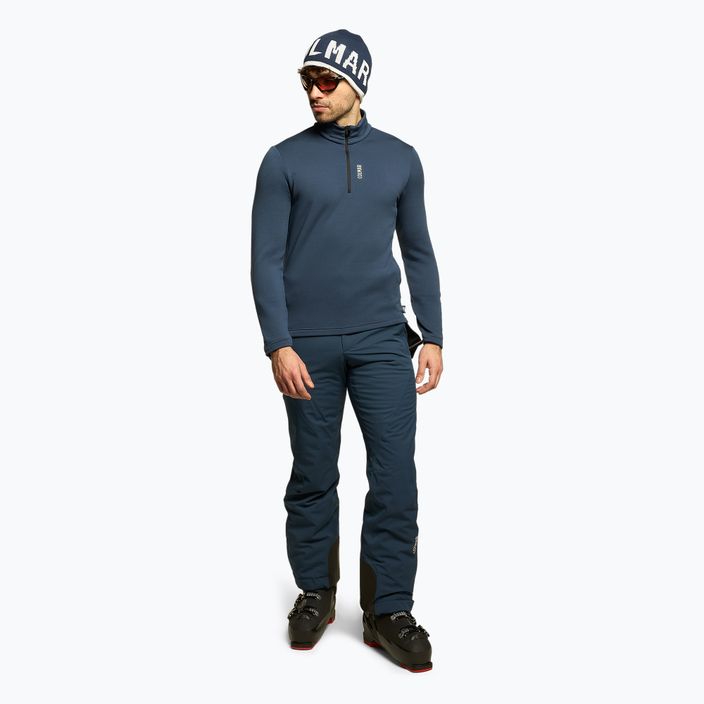 Men's Colmar navy blue fleece sweatshirt 8321-5WU 2