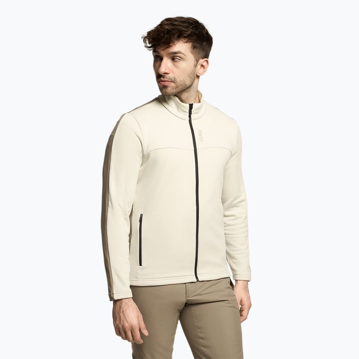 Men's Colmar fleece sweatshirt beige and brown 8323-5WU