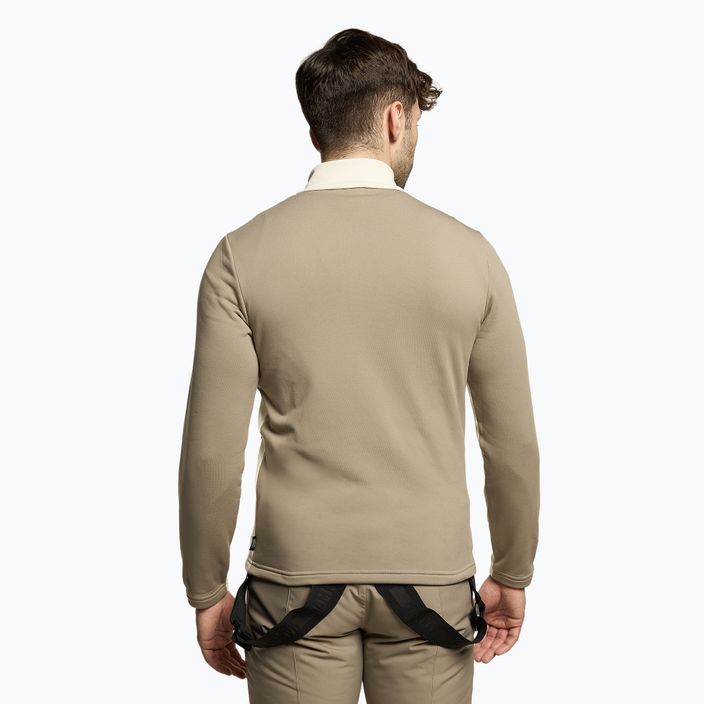 Men's Colmar fleece sweatshirt beige and brown 8323-5WU 3