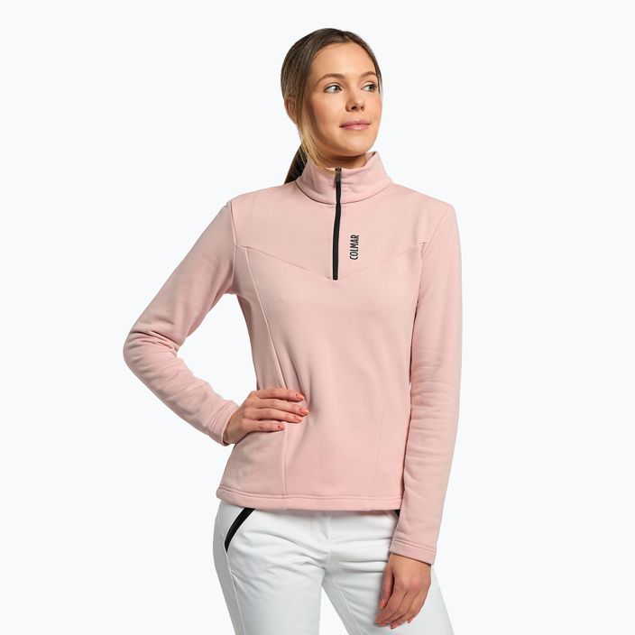 Women's Colmar fleece sweatshirt pink 9334-5WU