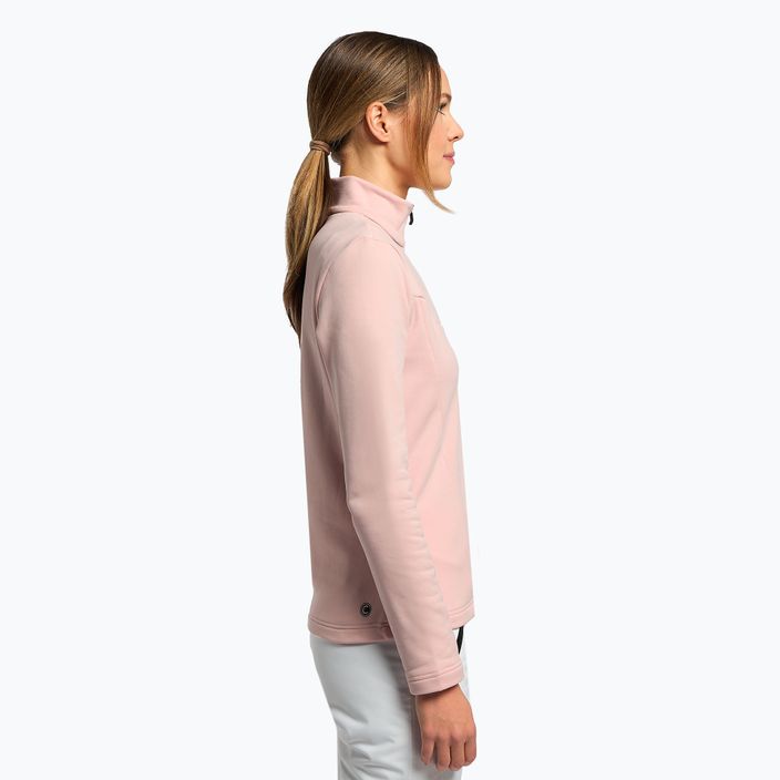 Women's Colmar fleece sweatshirt pink 9334-5WU 3