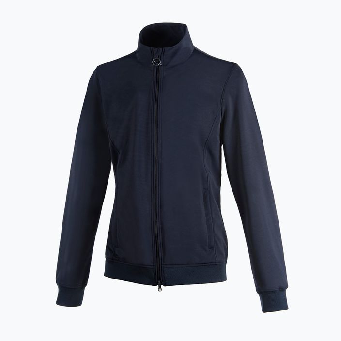 Men's equestrian softshell jacket Eqode by Equiline Denzel navy blue R54003