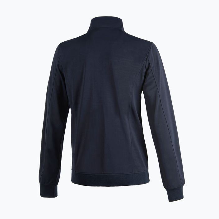 Men's equestrian softshell jacket Eqode by Equiline Denzel navy blue R54003 2