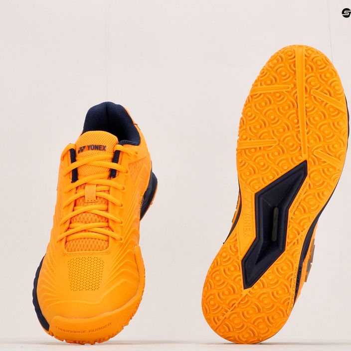 YONEX men's tennis shoes SHT Eclipsion 4 CL orange STMEC4MC3MO 11