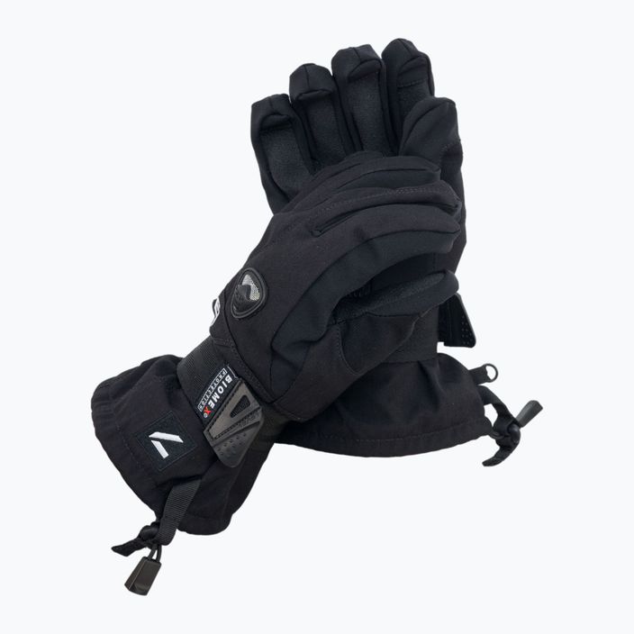 Children's snowboard gloves Level Fly black 4001JG.01