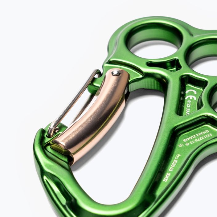 Grivel Vlad Twin Gate carabiner green RSVLAD 3