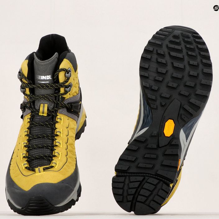 Men's trekking boots Meindl Top Trail Mid GTX yellow 4717/85 12