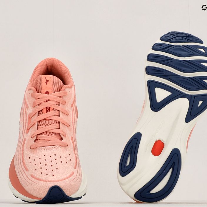 Women's running shoes Mizuno Wave Skyrise 4 pink J1GD230923 11
