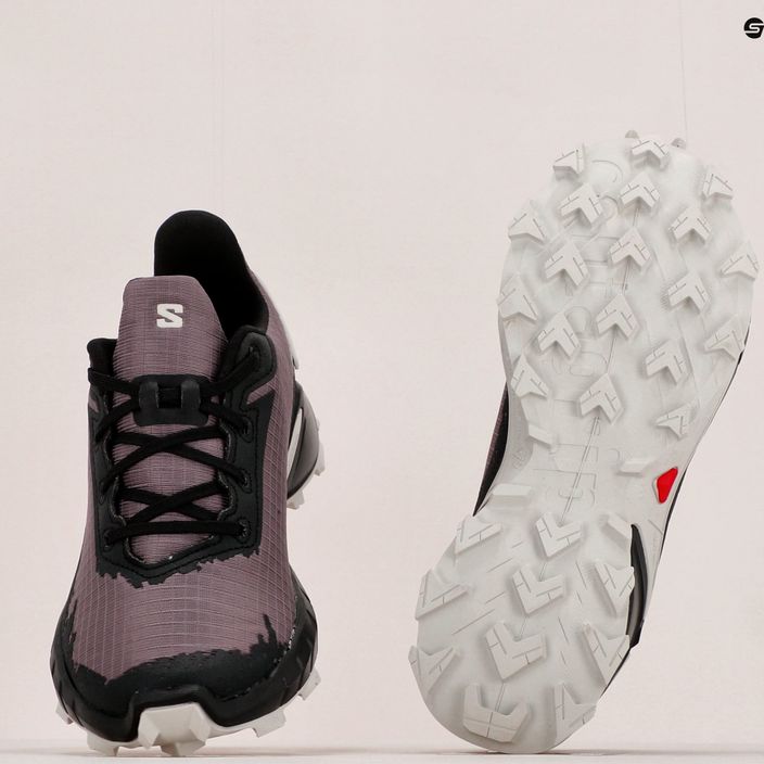 Women's trail shoes Salomon Alphacross 4 purple L41725200 20