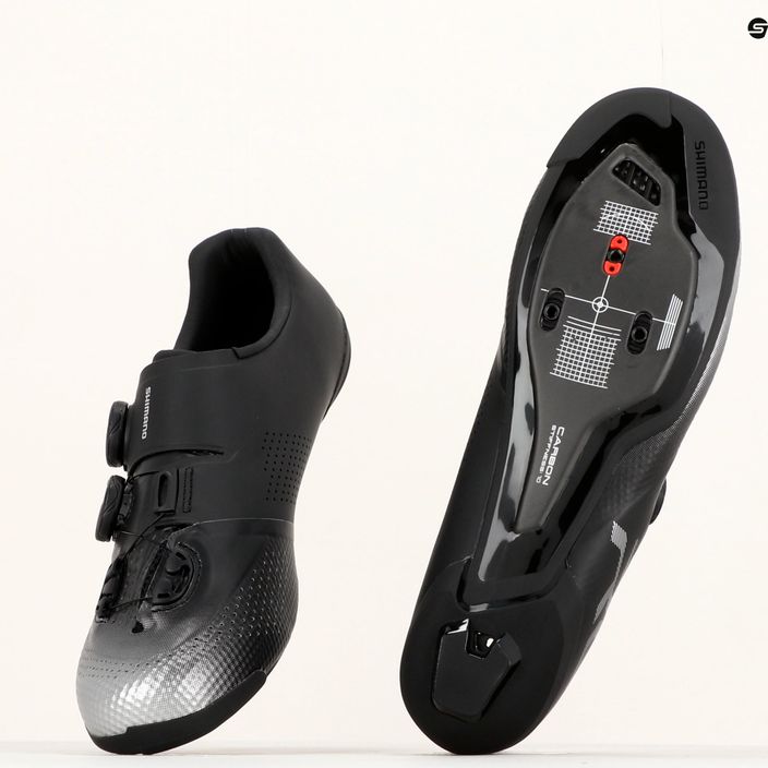 Shimano SH-RC702 men's cycling shoes black ESHRC702MCL01S48000 16