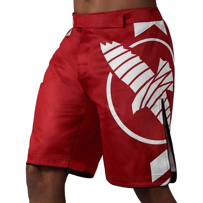 Hayabusa Icon Fight red ICFS boxer shorts