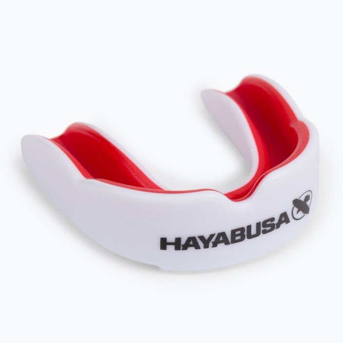 Hayabusa Combat Mouth Guard white HMG-WR-ADT