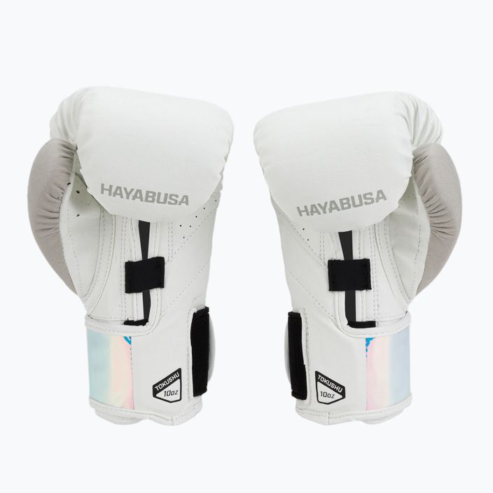 Hayabusa T3 boxing gloves white T314G-WIR 2