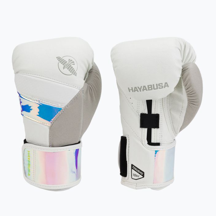 Hayabusa T3 boxing gloves white T314G-WIR 3