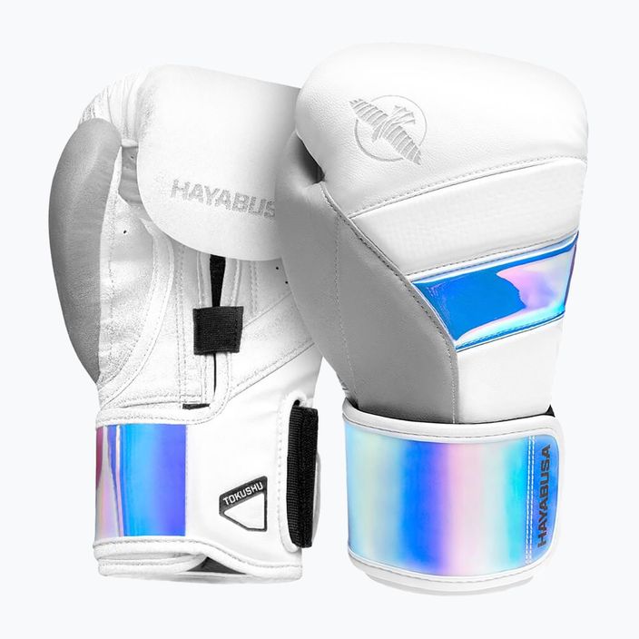 Hayabusa T3 boxing gloves white T314G-WIR 8
