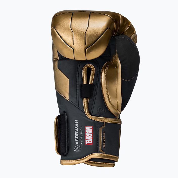 Hayabusa boxing gloves Marvel's Thanos gold/black 3