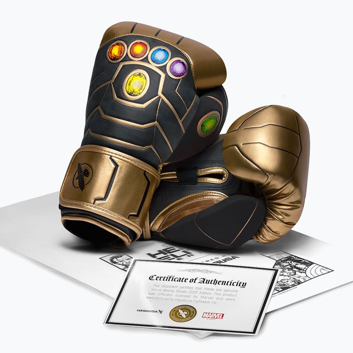 Hayabusa boxing gloves Marvel's Thanos gold/black 6