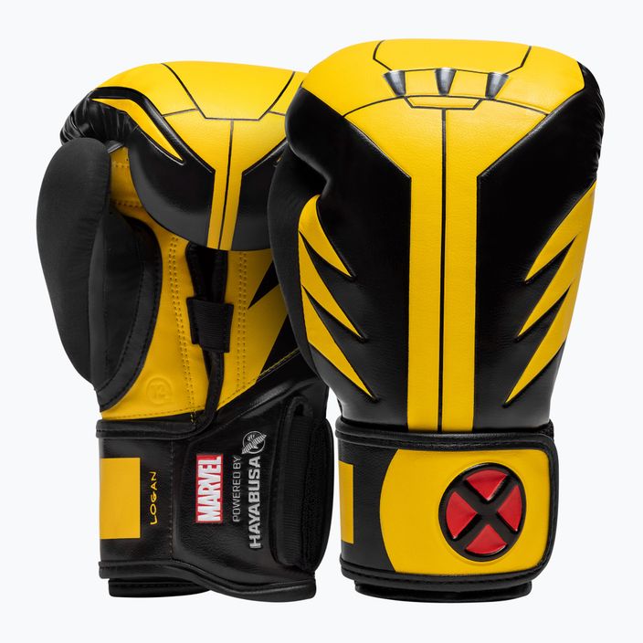 Hayabusa Marvel's Wolverine yellow/black boxing gloves