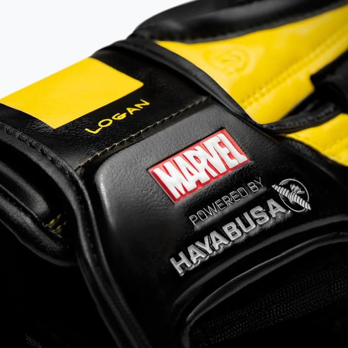 Hayabusa Marvel's Wolverine yellow/black boxing gloves 2