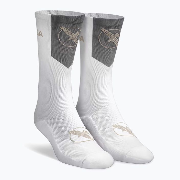 Men's Hayabusa Pro Boxing Socks white/grey