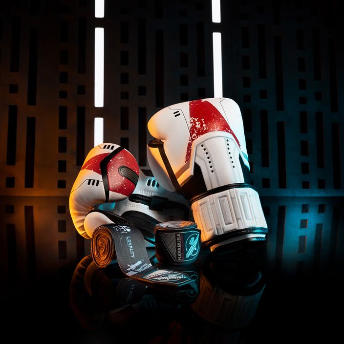 Hayabusa Star Wars Trooper gloves white/red 14