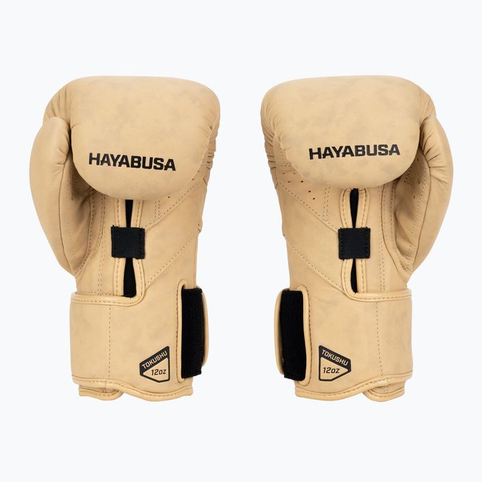 Hayabusa T3 LX tan boxing gloves 2