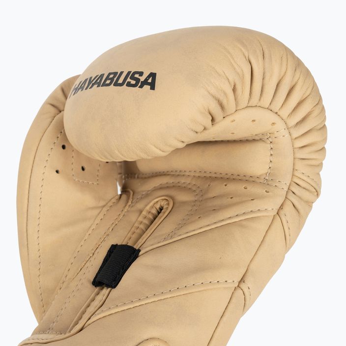 Hayabusa T3 LX tan boxing gloves 4
