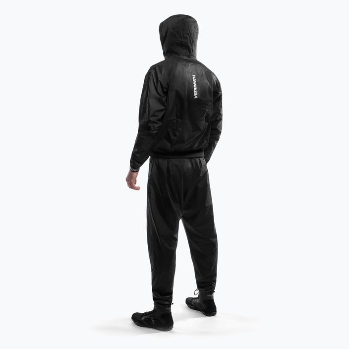 Hayabusa Pro Hooded Sauna suit black 4