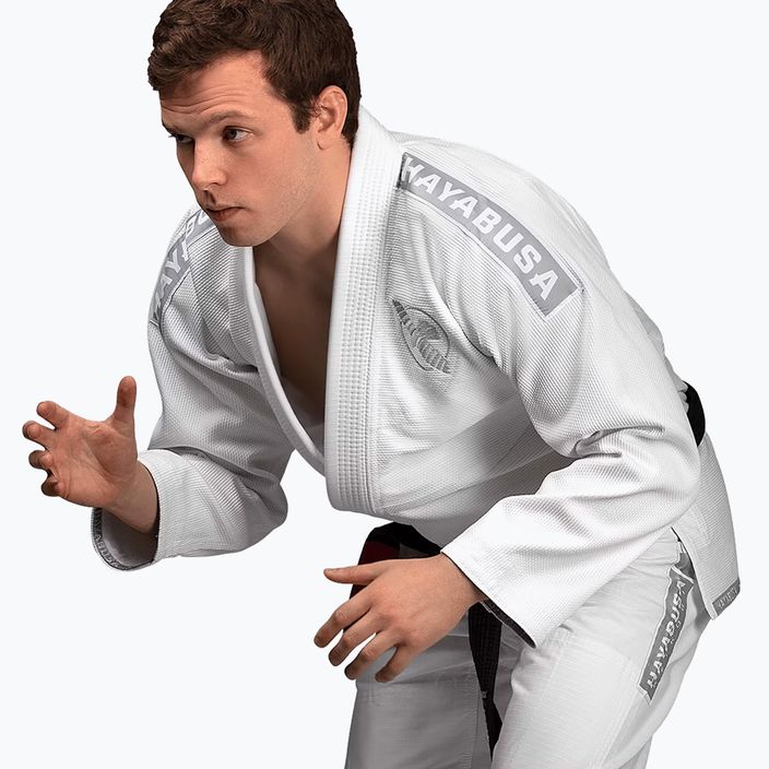 GI for Brazilian jiu-jitsu Hayabusa Lightweight white 7