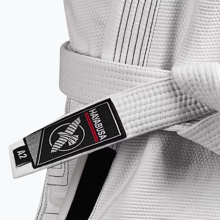 Brazilian jiu-jitsu belt Hayabusa Jiu Jitsu white 3