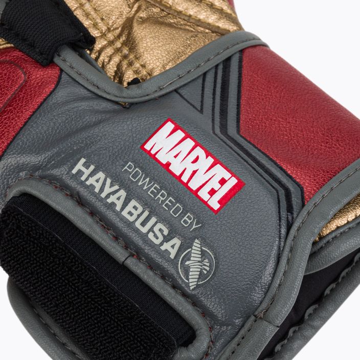 Hayabusa Iron Men boxing gloves red MBG-IM 6
