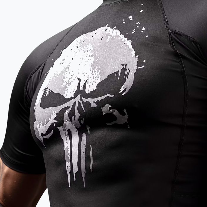 Hayabusa men's Marvel The Punisher Rashguard Shortsleeve black 4