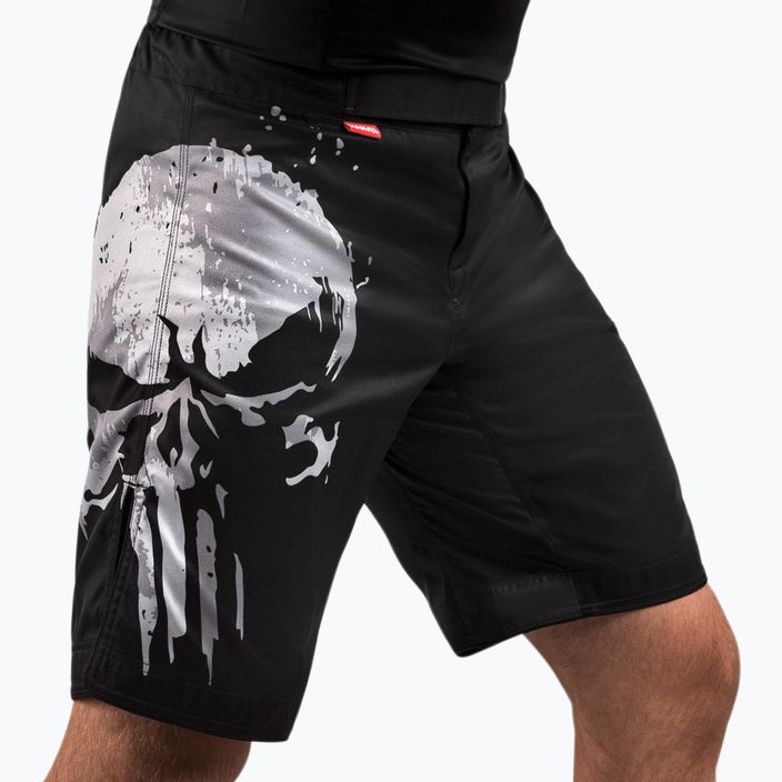 Men's Hayabusa Marvel Fight Shorts The Punisher black