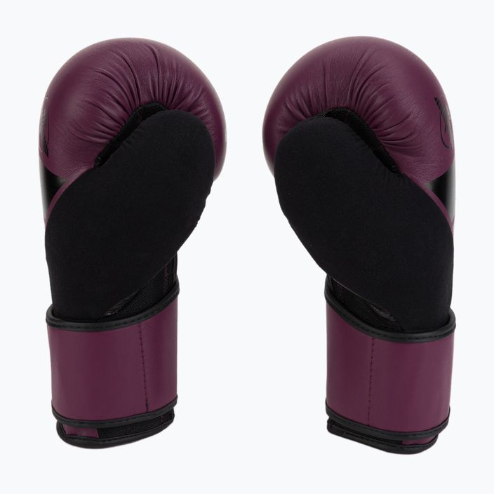 Hayabusa S4 purple boxing gloves S4BG 4