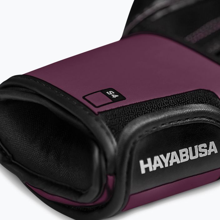 Hayabusa S4 purple boxing gloves S4BG 9