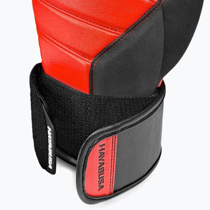 Hayabusa T3 red/black boxing gloves T310G 7