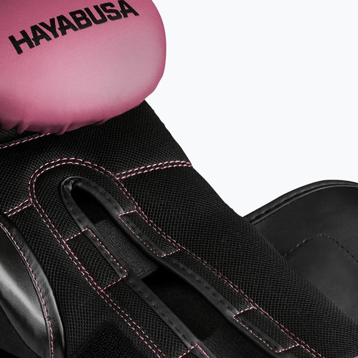 Hayabusa S4 pink/black boxing gloves S4BG 8
