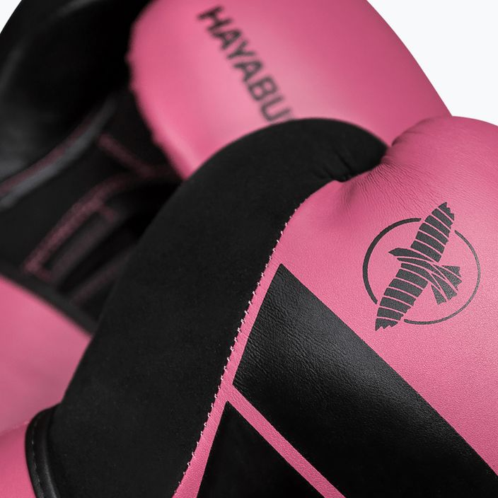 Hayabusa S4 pink/black boxing gloves S4BG 10