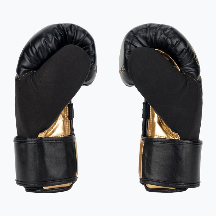 Hayabusa T3 black/gold boxing gloves 3