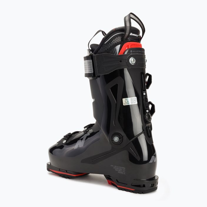 Men's Nordica Speedmachine 3 130 GW ski boots black/anthracite/red 2