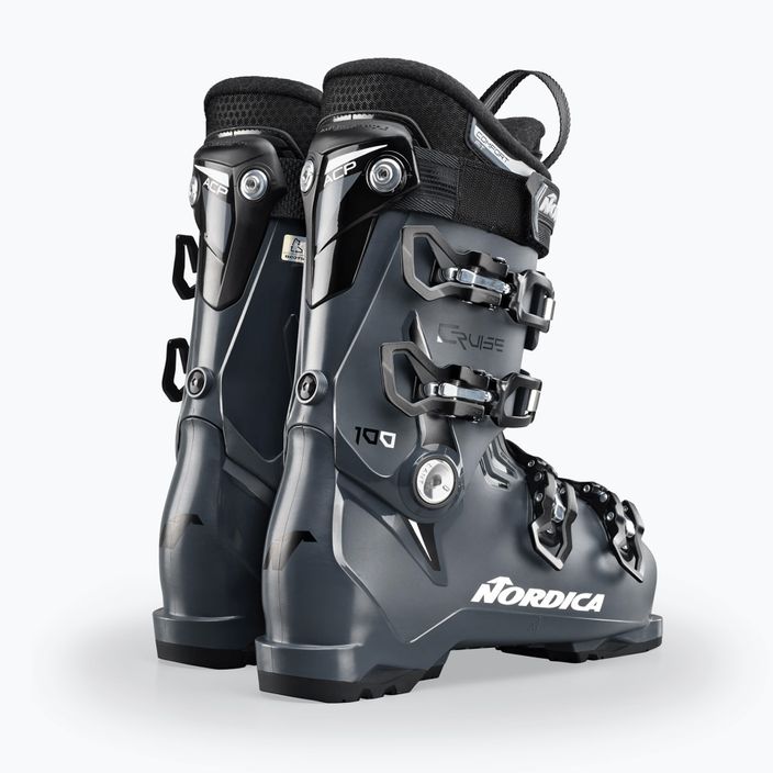 Men's Nordica The Cruise 100 ski boots anthracite/black/white 11