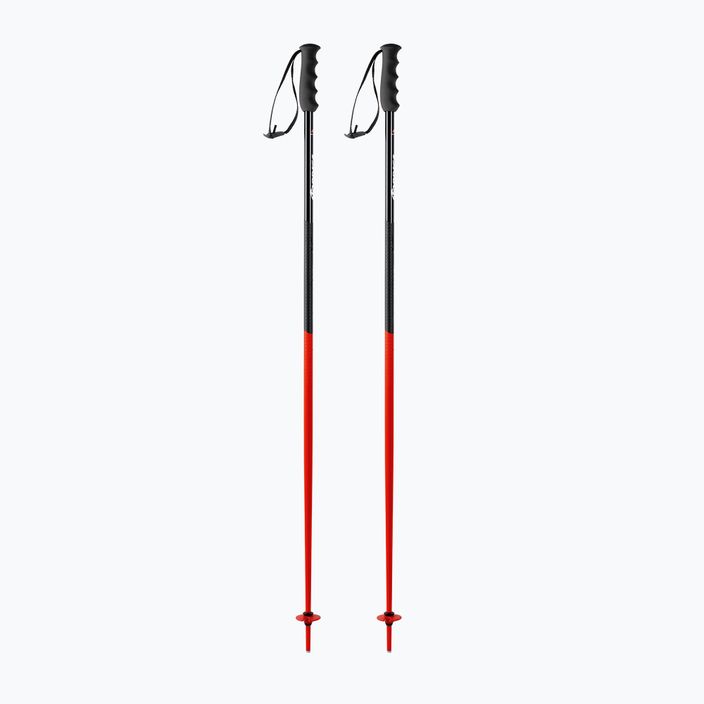 Nordica Doberman Race Alu ski poles black/red