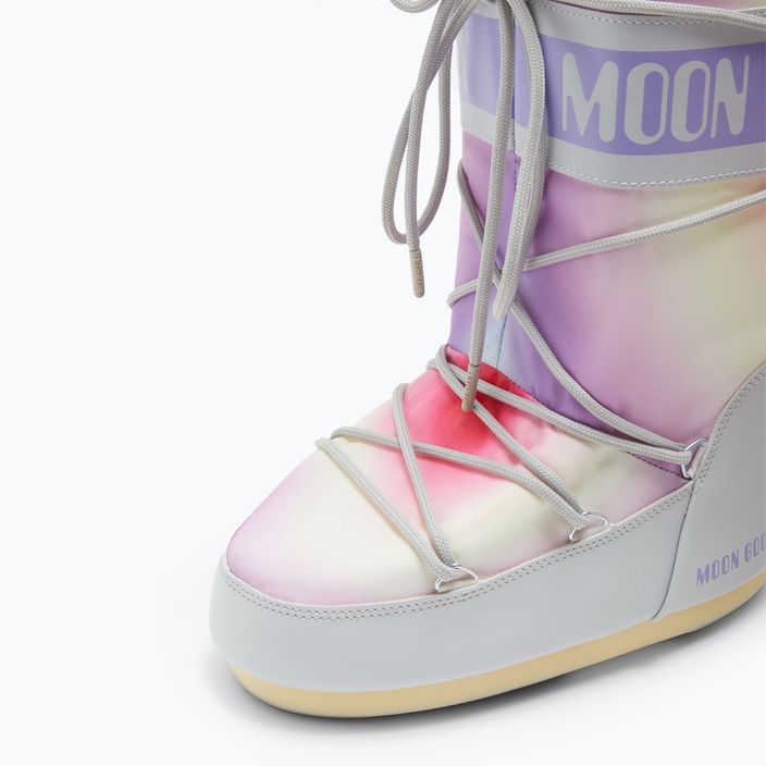 Women's Moon Boot Icon Tie Dye glacier grey 9