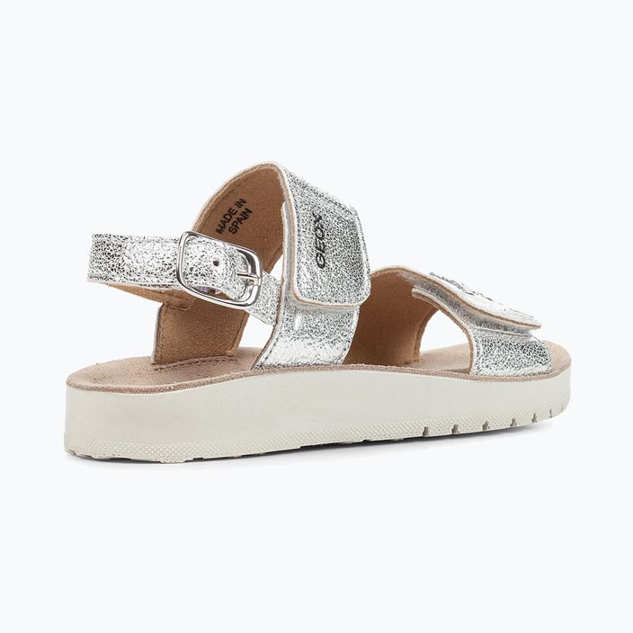 Geox Costarei silver junior sandals 10