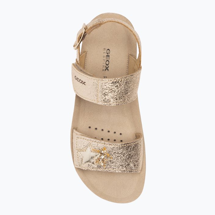 Geox Costarei gold junior sandals 5