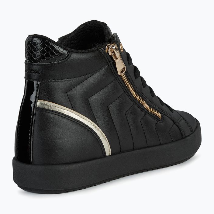 Geox Blomiee black D266 women's shoes 10