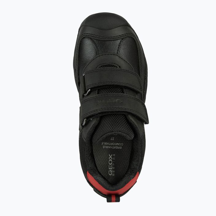 Geox New Savage junior shoes black/red 11