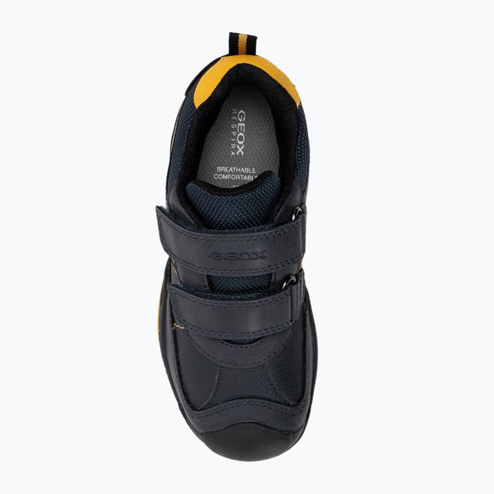 Geox New Savage navy/ochreyellow junior shoes 6